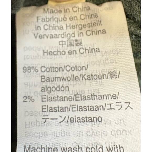 Madewell Women Utility Wide-Leg Pants Architect Green Size 0 - Picture 10 of 11